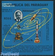 Paraguay 1975 Kurt Debus S/s, Mint NH, Transport - Space Exploration - Paraguay