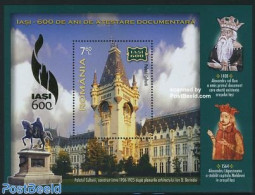 Romania 2008 Iasi S/s, Mint NH, Nature - Horses - Art - Architecture - Sculpture - Neufs