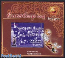 Dominica 2004 EC Football S/s, Spain 1964, Mint NH, Sport - Football - Repubblica Domenicana