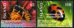Iceland 2006 Insects 2v, Mint NH, Nature - Animals (others & Mixed) - Insects - Unused Stamps