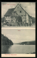 AK Kaisersbach, Gasthof Zum Rössle Fr. Lindauer, Ebnisee  - Altri & Non Classificati