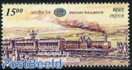 India 2002 150 Years Railways 1v, Mint NH, Transport - Railways - Neufs