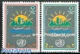 Saudi Arabia 1996 World Health Day 2v, Mint NH, Health - Health - Arabie Saoudite