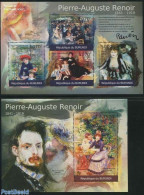 Burundi 2012 Auguste Renoir Paintings 2 S/s, Mint NH, Art - Modern Art (1850-present) - Paintings - Andere & Zonder Classificatie