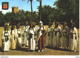 Maroc Marruecos Tipico N°19 Folklore Groupe Folklorique  VOIR DOS Et Timbres En 1973 - Andere & Zonder Classificatie