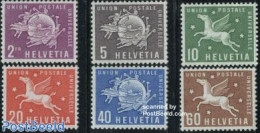 Switzerland 1957 U.P.U. 6v, Mint NH, U.P.U. - Ungebraucht