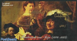 Central Africa 2011 Rembrandt S/s, Mint NH, Art - Paintings - Rembrandt - Zentralafrik. Republik