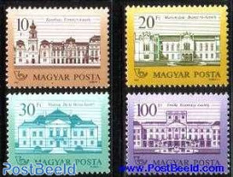 Hungary 1987 Definitives, Castles 4v, Mint NH, Art - Castles & Fortifications - Neufs