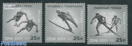 Russia 2011 Olympic Winter Games Sotschi 3v, Mint NH, Sport - Olympic Winter Games - Skiing - Skiing