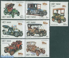 Vietnam 1984 Automobiles 7v, Mint NH, Transport - Automobiles - Auto's