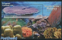 Malaysia 2013 Corals S/s, Mint NH, Nature - Autres & Non Classés