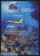Malaysia 1997 Coraf Reefs S/s, Mint NH, Nature - Turtles - Other & Unclassified