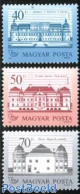 Hungary 1987 Definitives, Castles 3v, Mint NH, Art - Castles & Fortifications - Neufs