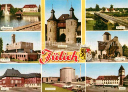 72796287 Juelich Hexenturm Evangelische Kirche Markt Rathaus Juelich - Juelich