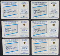 Sammlung 6 Telefonkarten France Telecom Telecarte 50 - Andere - Europa