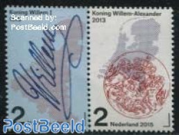 Netherlands 2015 200 Years Kingdom Of The Netherlands 2v [:], Mint NH, History - Various - Kings & Queens (Royalty) - .. - Unused Stamps