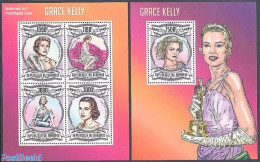 Burundi 2013 Grace Kelly 2 S/s, Mint NH, History - Performance Art - Kings & Queens (Royalty) - Movie Stars - Royalties, Royals