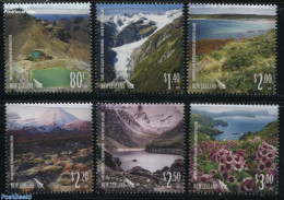 New Zealand 2015 UNESCO World Heritage Sites 6v, Mint NH, History - Nature - Sport - World Heritage - Flowers & Plants.. - Neufs