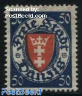 Germany, Danzig 1924 50pf, Stamp Out Of Set, Unused (hinged) - Other & Unclassified