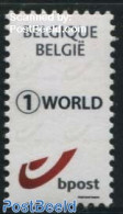 Belgium 2015 Definitive 1 World 1v, Mint NH - Ongebruikt