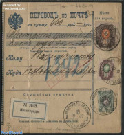 Russia 1907 Shipment Card, Postal History - Sonstige & Ohne Zuordnung