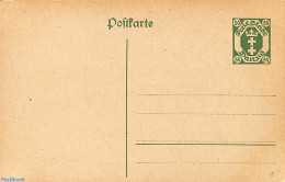 Germany, Danzig 1922 Postcard, 50pf, Unused Postal Stationary - Autres & Non Classés