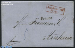 Russia 1860 Letter From St. Petersburg To Arnheim (NL), Postal History - Autres & Non Classés