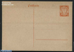 Germany, Danzig 1925 Postcard 5pf, Unused Postal Stationary - Andere & Zonder Classificatie