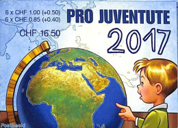 Switzerland 2017 Pro Juventute Booklet, Mint NH, Religion - Various - Christmas - Stamp Booklets - Maps - Unused Stamps