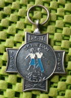 Medaile   :   D.S.T. 5 Jaar Schiedam 1955-1960 . -  Original Foto  !!  Medallion  Dutch . - Otros & Sin Clasificación