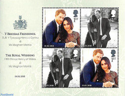 Great Britain 2018 Royal Wedding S/s, Mint NH, History - Kings & Queens (Royalty) - Neufs