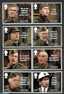 Great Britain 2018 Dad's Army 8v (4x[:]), Mint NH, Performance Art - Film - Movie Stars - Unused Stamps