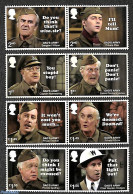 Great Britain 2018 Dad's Army 8v (4x[:]), Mint NH, Performance Art - Film - Movie Stars - Nuevos