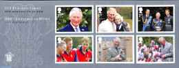 Great Britain 2018 Prince Charles 70th Birthday 6v M/s S-a, Mint NH, History - Various - Kings & Queens (Royalty) - Un.. - Unused Stamps