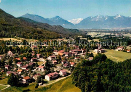 72795699 Bad Heilbrunn Gesamtansicht Mit Alpenpanorama Fliegeraufnahme Bad Heilb - Altri & Non Classificati