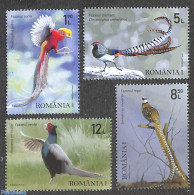 Romania 2020 Pheasants 4v, Mint NH, Nature - Birds - Poultry - Unused Stamps