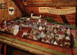 72795689 Zell Harmersbach Modell Der Ehemaligen Kleinsten Freien Reichsstadt Zel - Autres & Non Classés