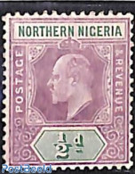 Nigeria 1904 1/2d, Northern Nigeria, Stamp Out Of Set, Unused (hinged) - Andere & Zonder Classificatie