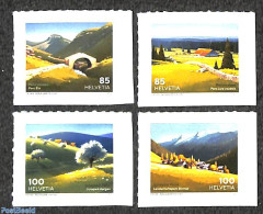 Switzerland 2021 Parks 4v S-a, Mint NH, Nature - National Parks - Ungebraucht