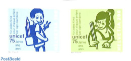 Switzerland 2021 UNICEF 2v S-a, Mint NH, History - Unicef - Ungebraucht