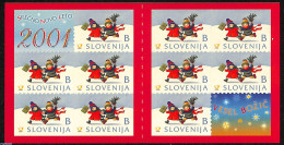 Slovenia 2000 Christmas Booklet, Mint NH, Religion - Christmas - Natale