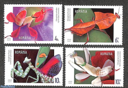 Romania 2022 Fantasies Of Fauna 4v, Mint NH, Nature - Animals (others & Mixed) - Insects - Nuovi