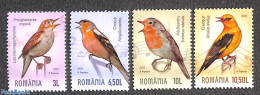 Romania 2022 Singing Birds 4v, Mint NH, Nature - Birds - Neufs