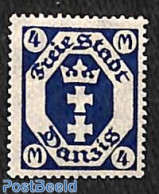 Germany, Danzig 1922 Stamp Out Of Set, Mint NH - Other & Unclassified