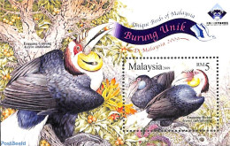 Malaysia 2009 Birds S/s (with China 2009 Logo), Mint NH, Nature - Birds - Otros & Sin Clasificación