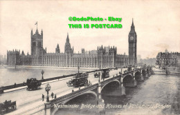 R354726 Westminster Bridge And Houses Of Parliament London. Valentines Series - Sonstige & Ohne Zuordnung