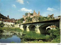 86 ANGLES SUR ANGLIN Vers Chauvigny N°510 Les Bords De L'Anglin Les Ruines Du Château Roue De Moulin En 1970 Poitou - Chauvigny