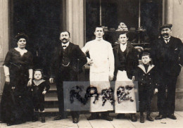 PHOTO ANCIENNE,18,CHER,ARGENT SUR SAULDRE,RUE MIRABEAU,COMMERCE,JOUR DE LA FETE DE LA ROSE,RARE - Orte