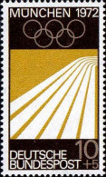 RFA Poste N** Yv: 450/453 Préludes Aux Jeux Olympiques D'été Munich (Thème) - Verano 1972: Munich