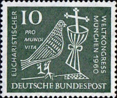 RFA Poste N** Yv: 203/204 37.Congrès Eucharistique National München (Thème) - Christendom